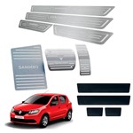 Ficha técnica e caractérísticas do produto Kit Vinil Renault Sandero 2015 Até 2019 Automático - Three Parts
