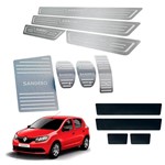 Ficha técnica e caractérísticas do produto Kit Vinil Renault Sandero 2015 Até 2019 Manual - Three Parts