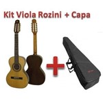 Kit Viola Rozini Presença Brasil Acústica Rv215ac + Capa