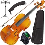 Kit Violino 4/4 Eagle Ve442 C/ Estojo Arco Breu Afinador