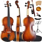 Ficha técnica e caractérísticas do produto Kit Violino 4/4 Tradicional Vintage Sverve Ronsani Completo