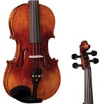 Kit Violino Completo Vk644 Eagle 4/4 Maciço Acabamento Envelhecido com Acessórios + Case Luxo