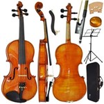 Ficha técnica e caractérísticas do produto Kit Violino Eagle 4/4 Vk654 com Arco Genuíno + Estojo + Estante