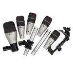 Ficha técnica e caractérísticas do produto Kit7 Samson de Microfone com 7 Peças P/ Bateria
