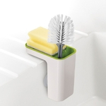 Ficha técnica e caractérísticas do produto FLY Kitchen Sponge drenagem Titular Sink Hanging Storage Box de armazenamento Sponge rack Wash toalha de pano sabão prateleira Dispositivos da cozinha
