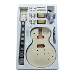 Ficha técnica e caractérísticas do produto Kits de guitarra elétrica DIY para corpo de guitarra estilo LP LP Okoume