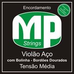 Ficha técnica e caractérísticas do produto Kt Paganini 10 Jogos Corda Violão Aço Bolinha Bordão Mpe100