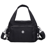 Ficha técnica e caractérísticas do produto Ladies Shoulder Messenger Bag Waterproof Nylon saco de pano M¨²mia Bag Handbag