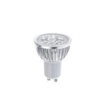 Ficha técnica e caractérísticas do produto Lâmpada LED Dicróica GU10 5W Bivolt Branco Quente 3000K (Luz Amarelada)