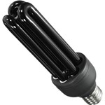 Ficha técnica e caractérísticas do produto Lâmpada Luz Negra Compacta E27 20w 220v Ourolux