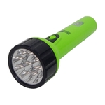 Ficha técnica e caractérísticas do produto Lanterna Recarregável Eco-Lux 999 Verde - 12 Leds