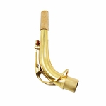 Ficha técnica e caractérísticas do produto LOS Latão Dourado Alto Voz saxofone cotovelo curvatura do pescoço para saxofone Acessórios