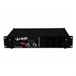 Ficha técnica e caractérísticas do produto Leacs Li1600 Amplificador de Potencia 400W Rms