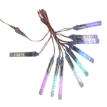 Ficha técnica e caractérísticas do produto LED Flash Lampada de Cordas oito modos colorido