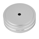 Ficha técnica e caractérísticas do produto Liga de alumínio de áudio Pés Amplificador Pad Speaker HIFI Isolamento Damper Pad (Silver)