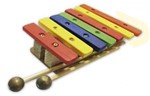 Ficha técnica e caractérísticas do produto Lira Brinquedo Infantil Instrumento Musical Madeira - Fd