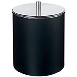 Ficha técnica e caractérísticas do produto Lixeira PP Tampa Inox 5,4 L Lixeira para Banheiro Cozinha