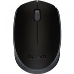 Ficha técnica e caractérísticas do produto Logitech Mouse Wireless M170 - Preto