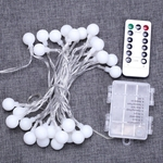Ficha técnica e caractérísticas do produto Fosco Luzes de Cordas 40 Pequeno a corda com caixa de bateria Decor Branco Quente