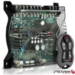 Ficha técnica e caractérísticas do produto M?dulo Amplificador Stetsom VS400.4 400W RMS + Controle Sx1 Grafite