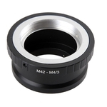 Ficha técnica e caractérísticas do produto M42 Lens para Micro 4/3 adaptador EP1 EP3 EPL1 EPL2 EPL3 G1 GF1 GH1 M42-M43