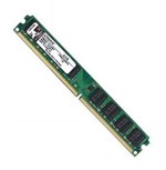 Ficha técnica e caractérísticas do produto Memória 2GB DDR2 800Mhz Kingston KVR800D2N6/2G