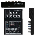 Ficha técnica e caractérísticas do produto Mesa Analogica Makie Mixer Mix5 com 5 Canais - Mackie