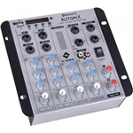 Ficha técnica e caractérísticas do produto Mesa Audio A502rbt Usb Automix 12v 5 Canais L.l. - Kp Music