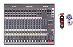 Mesa de Som 16 Canais M1602md Mixer Phantom LL + Cabo 4MTS - Ll Audio