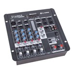 Mesa de Som 4 Canais LL Áudio Starmix 602 BT USB / BLUETOOTH / EFEITO de VOZ