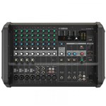 Ficha técnica e caractérísticas do produto Mesa de Som Amplificada Yamaha EMX5 Bivolt 12 Entradas 5 Saídas 24 Efeitos