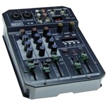 Ficha técnica e caractérísticas do produto Mesa de Som Boxx Mixer 4 Canais Mix Easy T4 Usb P10 Xlr