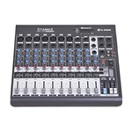 Ficha técnica e caractérísticas do produto Mesa de Som com 10 Canais Stereo Starmix Cinza Xms1002r Ll Audio