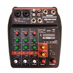 Ficha técnica e caractérísticas do produto Mesa de Som Compacta Soundvoice MC4 BT