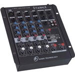 Ficha técnica e caractérísticas do produto Mesa de Som Ll Audio 4 Canais Efeito Starmix S402r