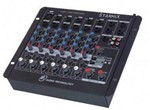 Ficha técnica e caractérísticas do produto Mesa de Som LL Starmix SA602R 6 Canais - Ll Audio