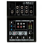 Ficha técnica e caractérísticas do produto Mesa de Som Mackie Mix5 5 Canais Phantom Power 48v