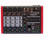 Ficha técnica e caractérísticas do produto Mesa de Som MC-6 PLUS EUX com Efeito e Eq Master Soundvoice