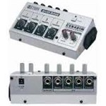 Ficha técnica e caractérísticas do produto Mesa de Som Mini Mixer 4 Canais para Microfone e Equipamentos de Audio - Comp