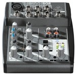 Ficha técnica e caractérísticas do produto Mesa de Som Mixer 5 Canais Behringer Xenyx 502 110V