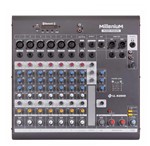 Mesa de Som Mixer 8 Canais Phantom Power MX802R LL Audio