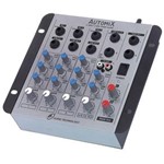 Ficha técnica e caractérísticas do produto Mesa de Som Mixer Automix de 4 Canais A402R LL Áudio