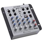 Ficha técnica e caractérísticas do produto Mesa de Som Mixer Automix de 5 Canais A502R Ll Áudio