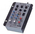 Ficha técnica e caractérísticas do produto Mesa de Som - Mixer Automix LL A202R - 2 Canais - 12 Volts - Ll Audio