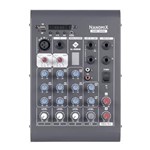 Ficha técnica e caractérísticas do produto Mesa de Som Mixer LL Audio CDX 502 4 Canais