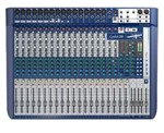 Ficha técnica e caractérísticas do produto Mesa de Som Soundcraft Signature 22 USB 22 Canais