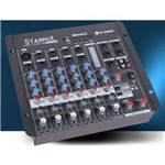 Ficha técnica e caractérísticas do produto MESA DE SOM STARMIX S602R BT com BLUETOOH e USB LL AUDIO