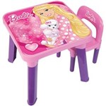 Ficha técnica e caractérísticas do produto Mesa e Cadeira Barbie - Fun