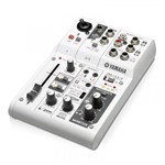 Ficha técnica e caractérísticas do produto Mesa e Interface de Áudio Yamaha AG03 Branco Alimentação USB