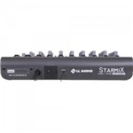 Ficha técnica e caractérísticas do produto Mesas de Som C/ 08 Canais Stereo Starmix XMS802R Cinza Ll Audio